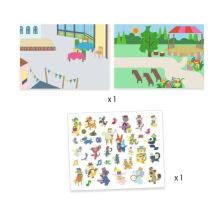 Thick stickers - Fanfare