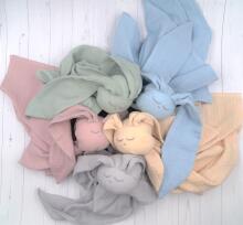 BABY 01084 Подгузник из муслина Hug Me Bunny мятного цвета