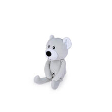 BALIBAZOO BB 82004 Медвежонок Тедди обнимается светло-серый 19 см