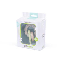 GILIGUMS GG 19012 Teether ring fish silicone wood