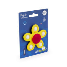 GILIGUMS GG 30044 Cirtainais zieds POP IT dzeltens