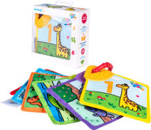 JOLLYBABY JB 80590 Книга - прорезыватели для зубов животные