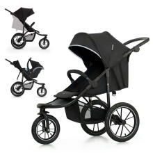 Детская коляска KINDERKRAFT Helsi 2 Black