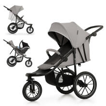 KINDERKRAFT Helsi 2 Grey Stroller