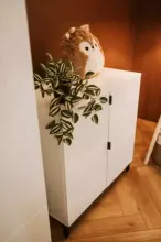 Klups Mia Mini Art.233075 White Wooden chest of drawers