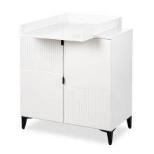 Klups Mia Mini Art.233075 White Wooden chest of drawers