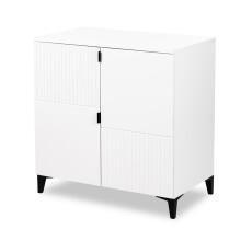 Klups Mia Mini Art.233075 White Wooden chest of drawers