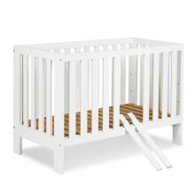 Klups Amelia Art.233083 White Bērnu koka gulta 120x60cm