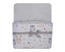 MARINI 665 Одеяло SOFT хлопок с принтом MAX 75X90