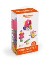 MARIOINEX 902813 Mini waffle blocks 70 pcs. Constructor (girl)