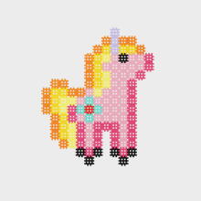 MARIOINEX 905876 Mikro vafeļu bloki 120gab (Pony)