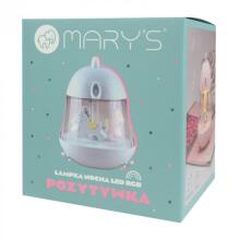 MARY'S MW20776 Музыкальная шкатулка RGB светодиодный ночник синий