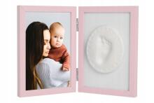 BABY PRINT Tiny Memories - Rozā māla rāmis