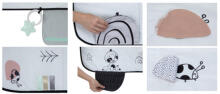 TINY LOVE TL12086000 Rotaļu paklājiņš/ceļojuma paklājiņš XL DECOR melns/balts