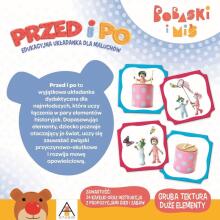 TREFL 02062 Игра до и после Бабаски и плюшевого медведя