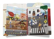 Melissa&Doug Cool Careers Art.19426 Grāmatiņa ar uzlīmēm