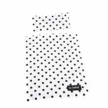 La Bebe™ Cotton Baby Doll Bedding Set Art.23468 Dots Universal Bed set for doll bed