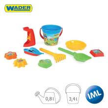 WADER 75035 Happy Summer - Smilšu komplekts ar IML 10 gab.