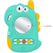 WOOPIE 47788 Сенсорная игрушка-прорезыватель для зубов, зеркало, Динозавр
