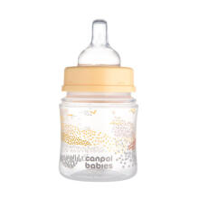 CANPOL 35/242 EasyStart anti-colic bottle 120ml MOUNTAINS beige