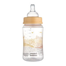 CANPOL 35/243 Бутылочка антиколиковая EasyStart 240 мл ГОРНЫЙ бежевый