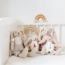 CANPOL 80/200 Soft cuddly toy Bunny beige