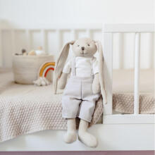 CANPOL 80/200 Soft cuddly toy Bunny beige