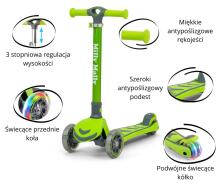MILLY MALLY 3001 Scooter SCOOTER Boogie green