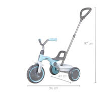 MILLY MALLY 4076 Qplay Tricycle Ant Plus zils
