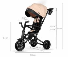MILLY MALLY 5242 Qplay Трехколесный велосипед Nova Niello хаки