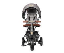 MILLY MALLY 5901 Qplay Tricycle Rito Deluxe Gumijas pelēks