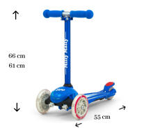 MILLY MALLY Scooter SCOOTER Zapp Dziļi zils
