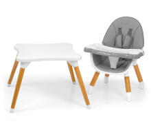 MILLY MALLY 2in1 feeding chair Malmo Grey