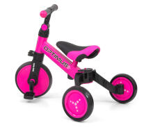 MILLY MALLY 3in1 velosipēds OPTIMUS rozā