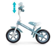 MILLY MALLY Līdzsvara velosipēds DRAGON džinsa audums