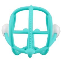 Mombella 00604 Teal Snail Rattle Zobi