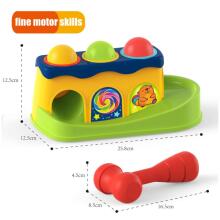 WOOPIE 49386 Красочный инструмент для дизайна ногтей с молотком