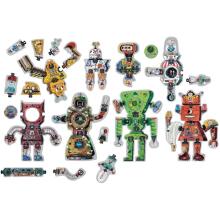 CzuCzu 6843762 Puzzle 65 pcs Robots 3+
