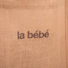 La bebe™ Shopper bag  Art.23615 Jute Bag Teкcтильная сумка из джутовой ткани с ручками 33x15x40см