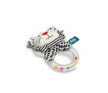 BLACK&WHITE RATTLE LION