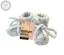 La Bebe™ Lambswool Natural Eco Socks/Booties Art.236526 Натуральные шерстяные носочки/сапожки для новорожденного