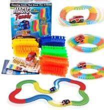 TLC Baby Magic Tracks Art.2540B Rotaļu sacīkšu trase ar spīdošu automašīnu (220 det.)