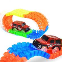 TLC Baby Magic Tracks Art.2540B Rotaļu sacīkšu trase ar spīdošu automašīnu (220 det.)