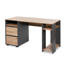 LITTLE SKY by KLUPŚ Desk DALIA anthracite-oak