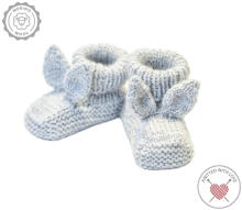 La Bebe™ Lambswool Natural Eco Socks/Booties Art.236716 Натуральные шерстяные носочки/сапожки для новорожденного,2 шт