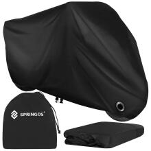 Bike, Motorcycle, Scooter Cover Springos GA0205, 250x105x125 cm, Waterproof, Black