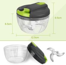 Sinnsally Manual Onion Chopper Art.236959 Mini blenderis / smalcinātājs bernu pārtikai,520ml