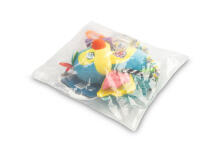 COLORFUL TRAVEL RATTLE BIRDIE