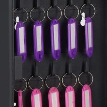 Key storage box Springos HA5029 metal safe, black