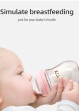 Oberni Anti-Colic Glass Baby Bottle Art.237437 Blue